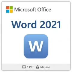 Microsoft Word 2021 (Windows) Microsoft Word 2021 (Windows) digital product key - original one-time purchase for Windows, digital delivery by email | Matrix UIUX