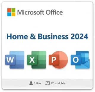 Microsoft Office Home & Business 2024 (PC) Microsoft Office Home & Business 2024 (PC) digital product key - original one-time purchase for Windows, digital delivery by email | Matrix UIUX