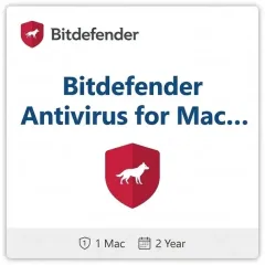 Bitdefender Antivirus for Mac — 1 Mac, 2 Years Bitdefender Antivirus for Mac — 1 Mac, 2 Years digital product key - original one-time purchase for Mac, digital delivery by email | Maventech