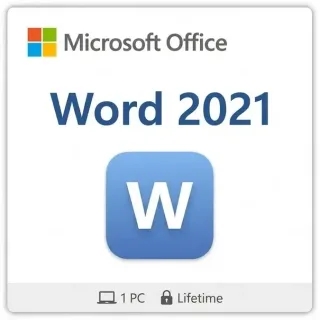 Microsoft Word 2021 (Windows) Microsoft Word 2021 (Windows) digital product key - original one-time purchase for Windows, digital delivery by email - Microsoft Office One-Time Purchase | Matrix UIUX