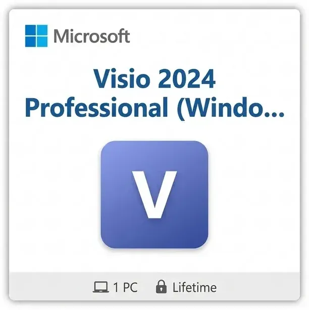 Microsoft Visio 2024 Professional (Windows PC) Microsoft Visio 2024 Professional (Windows PC) digital product key - original one-time purchase for Windows, digital delivery by email - buy microsoft visio 2024 | Matrix UIUX